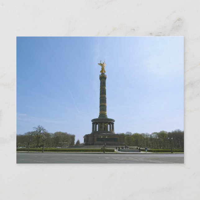 Segerpelaren i Berlin Vykort (Framsida)