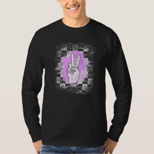 Segertecken fredssymbol Trädknuffare Hippie Goa An T Shirt