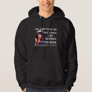 Segla bort från den säkra hamnen och anslut segmen hoodie
