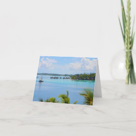 Segla bort med mig hälsning kort