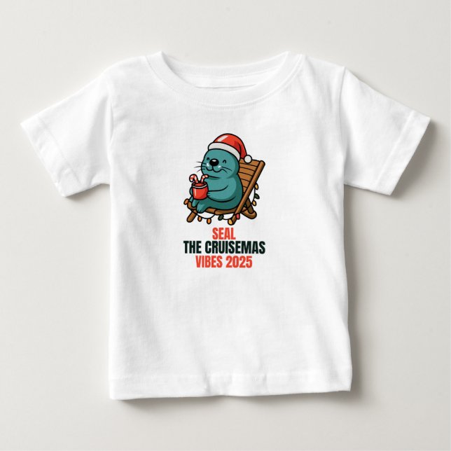 Segla Cruisemas Vibes 2025 T Shirt (Framsida)