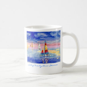 Segla den fria Hobie katten Kaffemugg