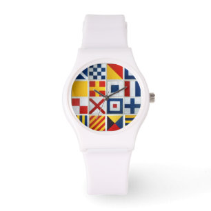 Segla flaggor armbandsur