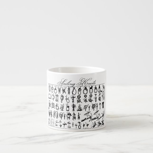 Segla fnurror espressomugg (Framsidan)
