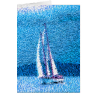 Segla Hälsningskort