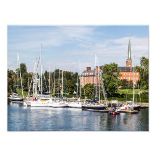 Segla i Annapolis, Maryland Fototryck