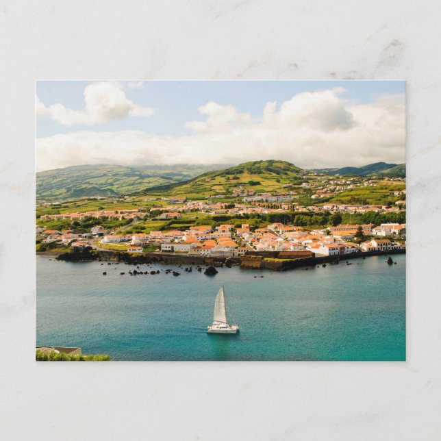 Segla i Azores Vykort (Framsida)