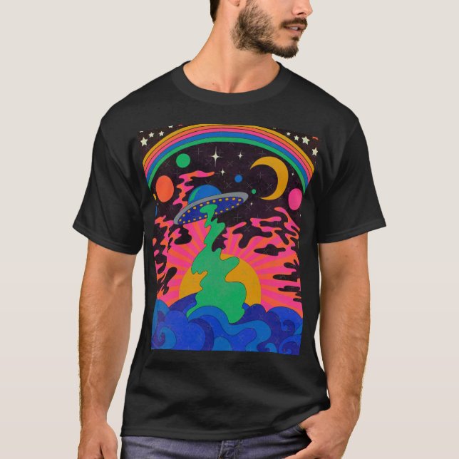 Segla iväg present familj t shirt (Framsida)