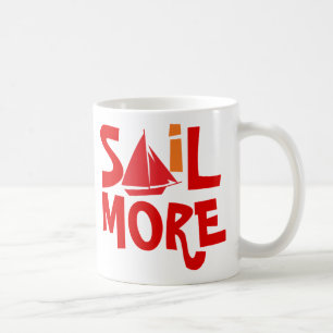 Segla mer arbete mindre kaffemugg