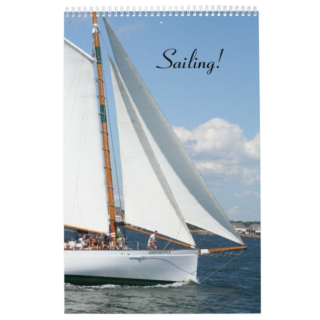 Segla!  Nöjen av havet, kalender (Omslag)