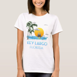Segla nyckel- LargoFlorida nycklar T Shirt