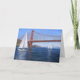 "Segla under Golden Gate" Kort