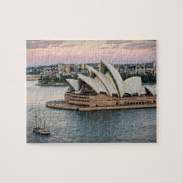 Segla vid det Sydney operahuset - 8x10 - 110 PC Pussel