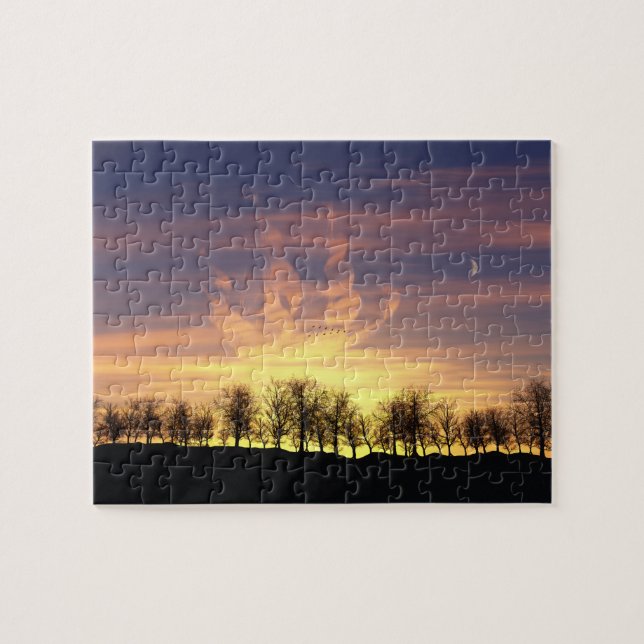 Segla vid Pussel i Nattens Himlar (Horisontell)