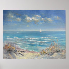 Segla vidare 14,14" x 18" poster