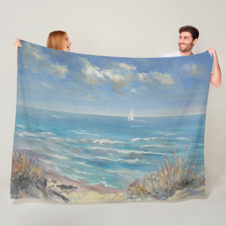 Segla vidare 3 -storlekar fleecefilt