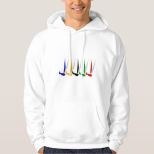 Segla yachtälskare som seglar segelbåten sweatshirt