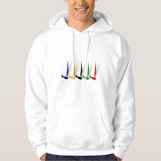 Segla   yachtälskare som seglar segelbåten sweatshirt