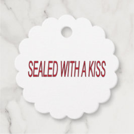 seglade med en kyss kärlek citat gåvor etiketter