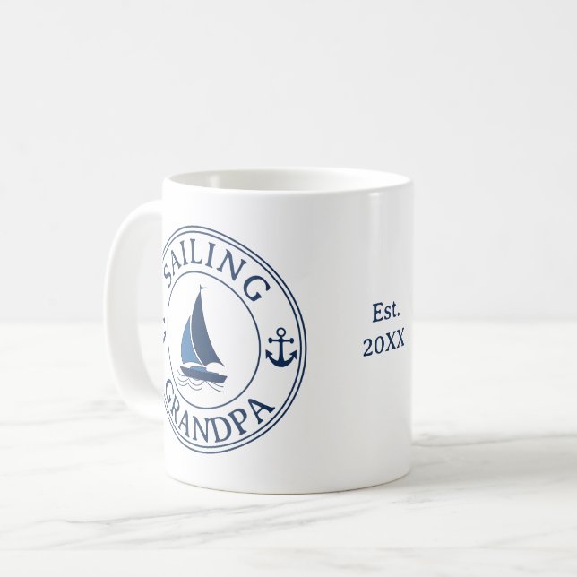 Seglande Farfar År Etablerat  Kaffemugg (Framsida vänster)
