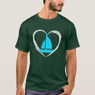 seglande kärlek vintage t shirt