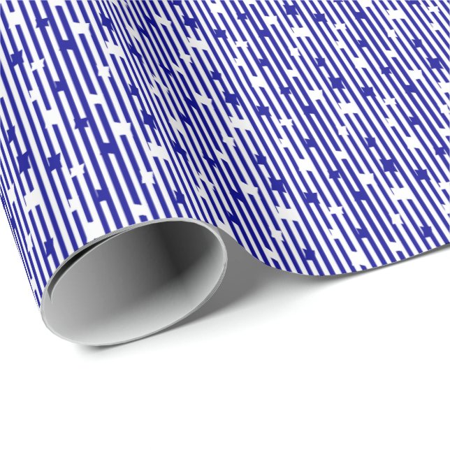 Seglande Presentpapper (Rullad Hörn)