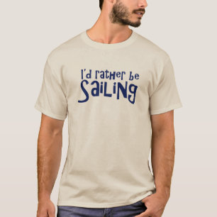 Seglar ganska tee shirt