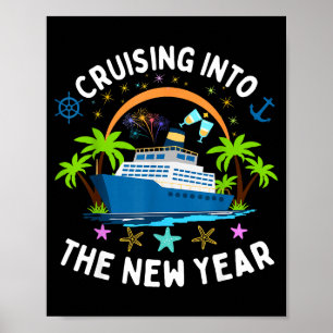 Seglar in i det nya året 2026 Familjematchande sem Poster