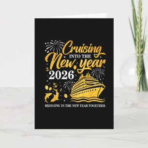 Seglar in i det nya året 2026 Gott nytt år 202 Kort