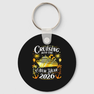 Seglar in i det nya året 2026 Gott nytt år Fam Nyckelring