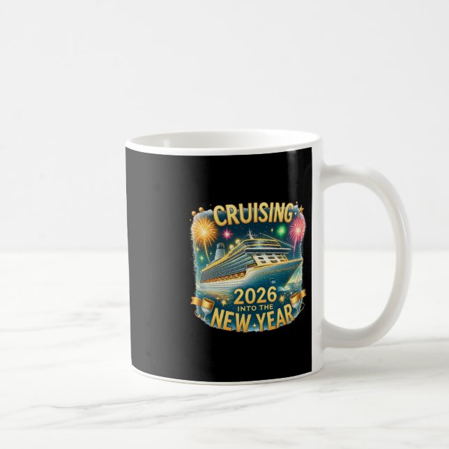 Seglar in i det nya året 2026 kryssningsresa Fi Kaffemugg (Höger)