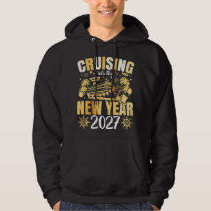 Seglar in i det nya året 2027 Män Hoodie