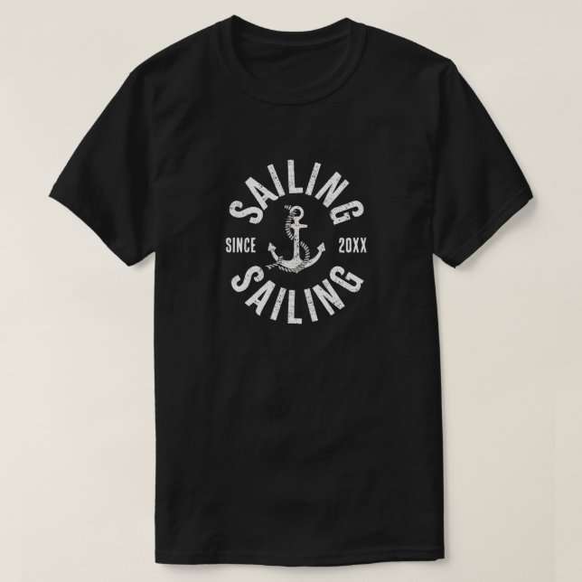 Seglar sedan 20XX T-Shirt (Design framsida)