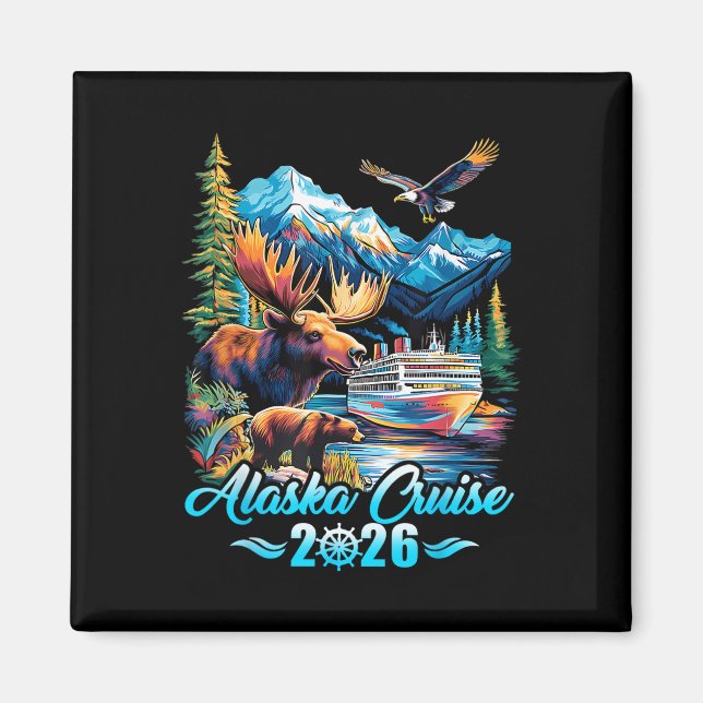Seglar Tillsammans Alaska 2026 Kryssningsfartyg Al Magnet (Framsidan)