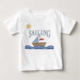 Segling - Cute Segelbåt vid Vatten T Shirt