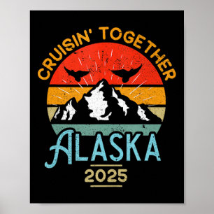 Segling i Alaska Tillsammans 2025 Kryssningsresa S Poster