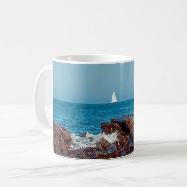 Segling i Atlanten Kaffemugg (Framsida vänster)