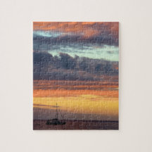 Segling i Hawaii Sunset - 8 x 10 - 110 pcs.