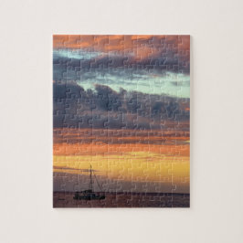 Segling i Hawaii Sunset - 8 x 10 - 110 pcs. Pussel
