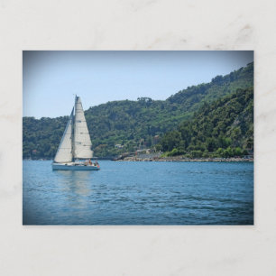 Segling i italienska Riviera - Portofino - vykort