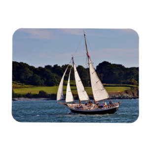 Segling i Newport, Rhode Island, USA Magnet