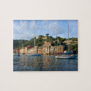 Segling i Portofino, Italien - 8 x 10 tum Pussel