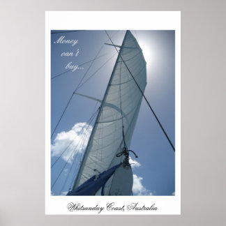 Segling i Whitsunday Kusten, Australien Poster