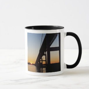 Segling och lämnar Newport Rhode Island Mugg