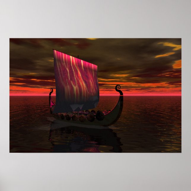 Segling på poster (Framsidan)