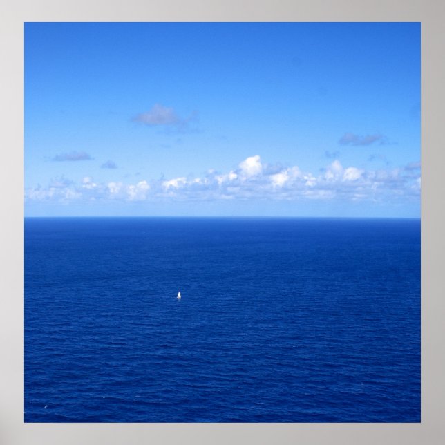 Segling på Windward-sidan av Oahu Poster 4 (Framsidan)