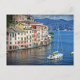 Segling Portofino och den italienska Riviera Vykort