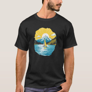 Segling segelbåt segelbåt segling t shirt