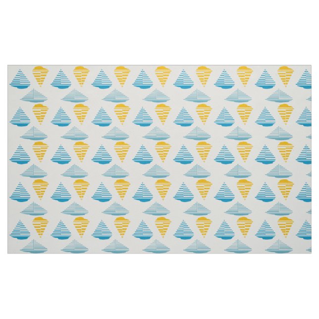Segling Sloops Tyg (Fat Quarter)