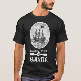 Segling till RUM pub Nautical Pirat Pun 2 T Shirt